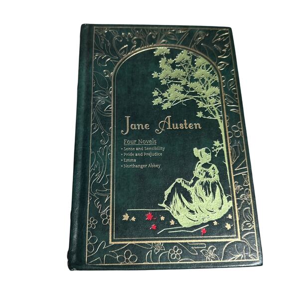 Jane Austen 4 Novels Leather 2011 Book Collection - Picture 1 of 6